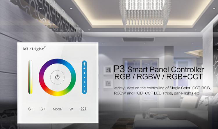 Smart Panel Controller(RGB/RGBW/RGB+CCT) - Click Image to Close